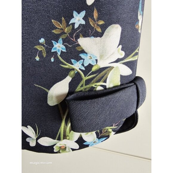 BNWT Ted Baker Blue Elopia Entangled Enchantment Floral Trouser - Picture 13 of 16